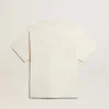Camiseta en blanco envejecido con logotipo invertido en la espalda - Jersey Capsule