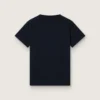 Camiseta Journey para niños en jersey de algodón azul con estampado digital de la mascota