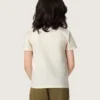 Camiseta para niños «Journey» en jersey de algodón blanco con logotipo