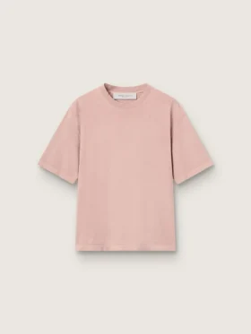 Camiseta rosa polvo con logotipo invertido en la espalda - Jersey Capsule