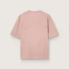 Camiseta rosa polvo con logotipo invertido en la espalda - Jersey Capsule