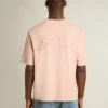 Camiseta rosa polvo con logotipo invertido en la espalda - Jersey Capsule