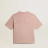 Camiseta rosa polvo con logotipo invertido en la espalda - Jersey Capsule
