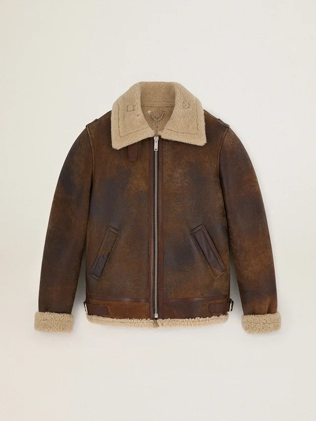 Colección Journey: chaqueta de piel de oveja Arvel