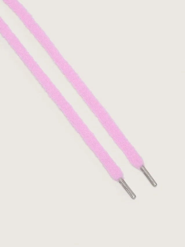 Cordones acolchados rosas