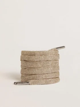 Cordones de lurex dorado