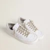 Cordones de lurex dorado