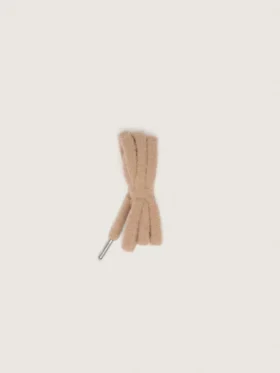 Cordones mullidos de color beige