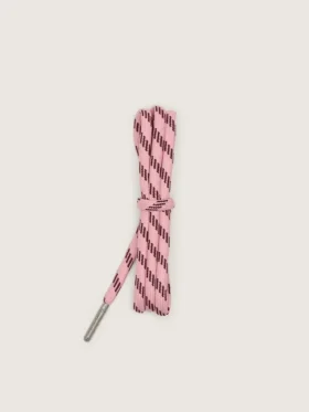 Cordones para caminatas en rosa y burdeos