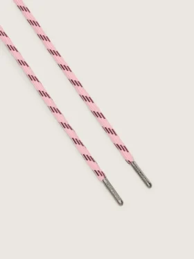 Cordones para caminatas en rosa y burdeos