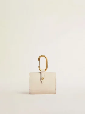 Estuche para AirPods en blanco desgastado