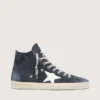 Francy para hombre en cuero con estrella de cuero y lengüeta en el talón