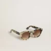Gafas de sol estilo Cameron con patrón de carey