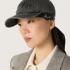 Gorra de béisbol color antracita con parche «Golden» tono sobre tono