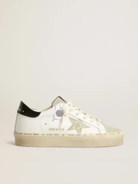 Hi Star con estrella de cristal Swarovski y lengüeta negra en el talón