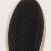 Hi Star para mujer en piel de potro en blanco y negro con estrella de cuero blanco