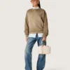 Jeans de estilo boyfriend para mujer de Golden en denim azul claro lavado a la piedra