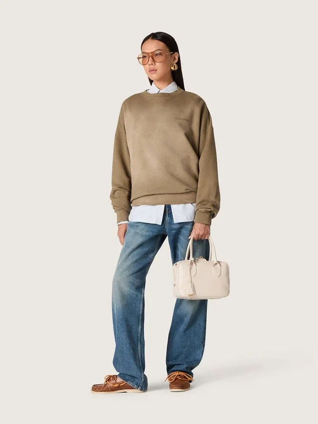 Jeans de estilo boyfriend para mujer de Golden en denim azul claro lavado a la piedra