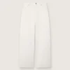 Jeans de estilo boyfriend para mujer de Golden en denim blanco óptico