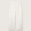 Jeans de estilo boyfriend para mujer de Golden en denim blanco óptico