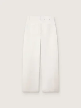 Jeans de estilo boyfriend para mujer de Golden en denim blanco óptico
