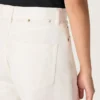 Jeans de estilo boyfriend para mujer de Golden en denim blanco óptico