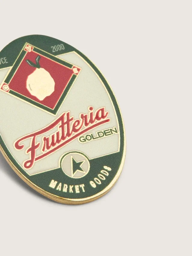 Juego de dos pines «Frutteria Golden»