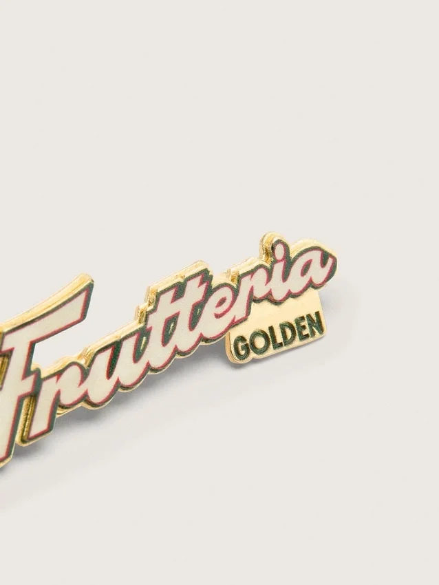 Juego de dos pines «Frutteria Golden»