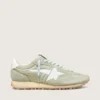 Marathon para hombre en nylon verde salvia con estrella blanca