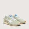 Marathon para hombre en nylon verde salvia con estrella blanca