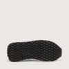 Marathon para mujer con parte superior de nylon ripstop plateado y estrella negra