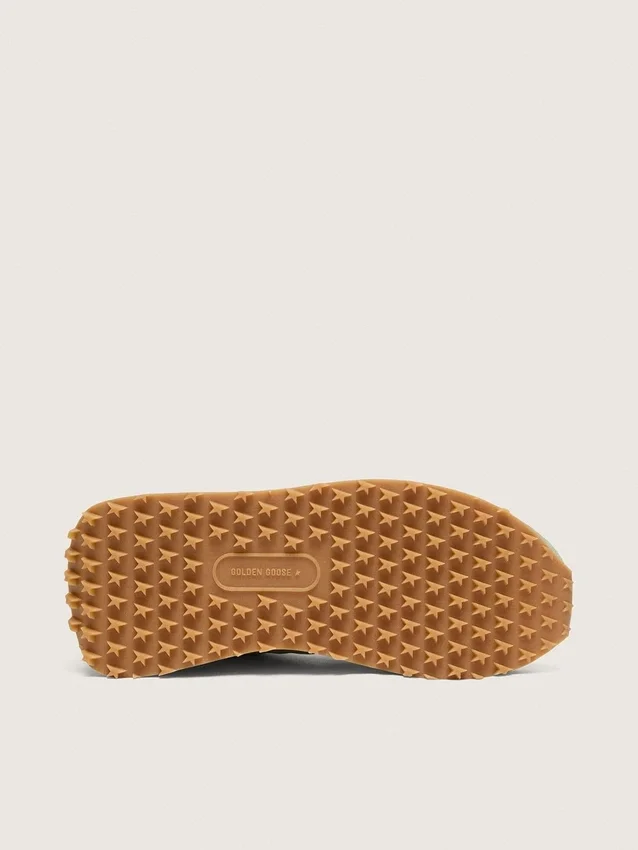Marathon para mujer en nylon verde salvia con estrella blanca