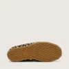 Marathon Speed para hombre en piel de potro con estampado de leopardo beige y negro con estrella de cuero negro