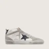 Mid Star para hombre, blanco con estrella negra