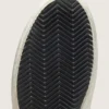 Mid Star para hombre en nubuck con estrella de cuero negro y detalle plateado