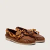 Mocasines Cruise para hombre en cuero color tabaco