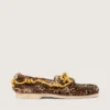 Mocasines Cruise para mujer en piel de potro con estampado de leopardo