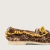 Mocasines Cruise para mujer en piel de potro con estampado de leopardo