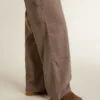 Mocasines Jerry para mujer en gamuza gris paloma
