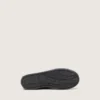 Mocasín Cruise para niños en cuero negro desgastado