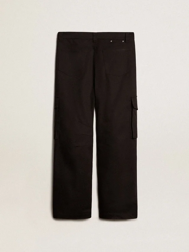 Pantalones cargo negros