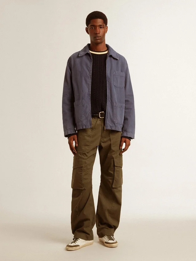 Pantalones cargo verde oliva