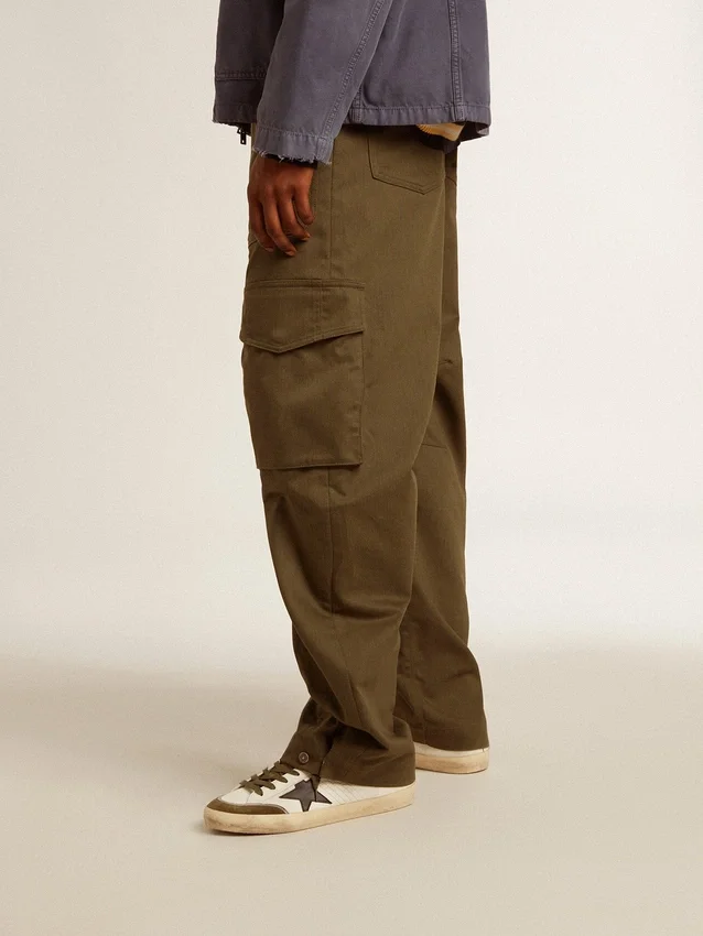 Pantalones cargo verde oliva