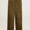 Pantalones cargo verde oliva