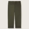 Pantalones chinos de la Golden Collection en verde militar