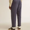 Pantalones chinos para hombre en azul con efecto desgastado