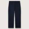 Pantalones chinos unisex Journey de lona de algodón azul con logotipo bordado