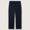 Pantalones chinos unisex Journey de lona de algodón azul con logotipo bordado