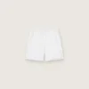 Pantalones cortos deportivos blancos para hombre