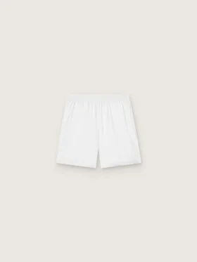 Pantalones cortos deportivos blancos para hombre